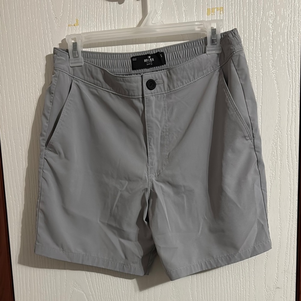 Hollister Gray Sport Short Shorts